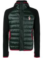 Moncler Grenoble Quilted Feather Down Fleece Jacket - Black