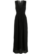 M Missoni Empire Knit Dress - Black