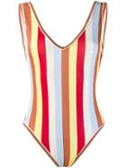 Solid & Striped Michelle Swimsuit - Brown