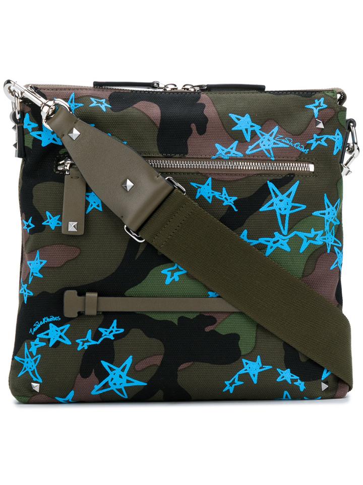 Valentino Valentino Garavani Camouflage Zandra Stars Crossbody Bag -