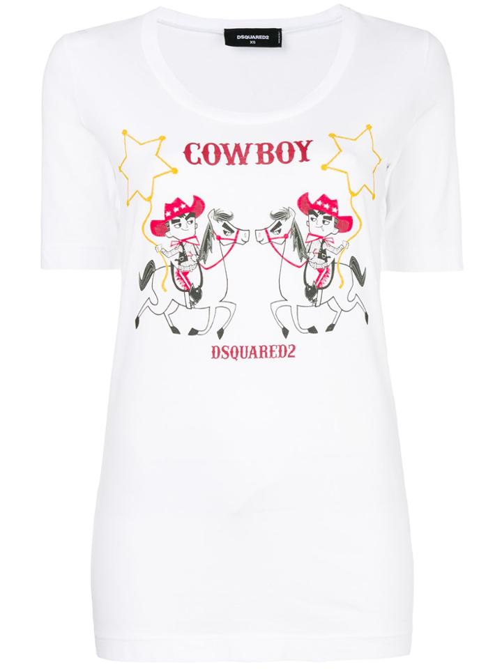 Dsquared2 Print T-shirt - Unavailable