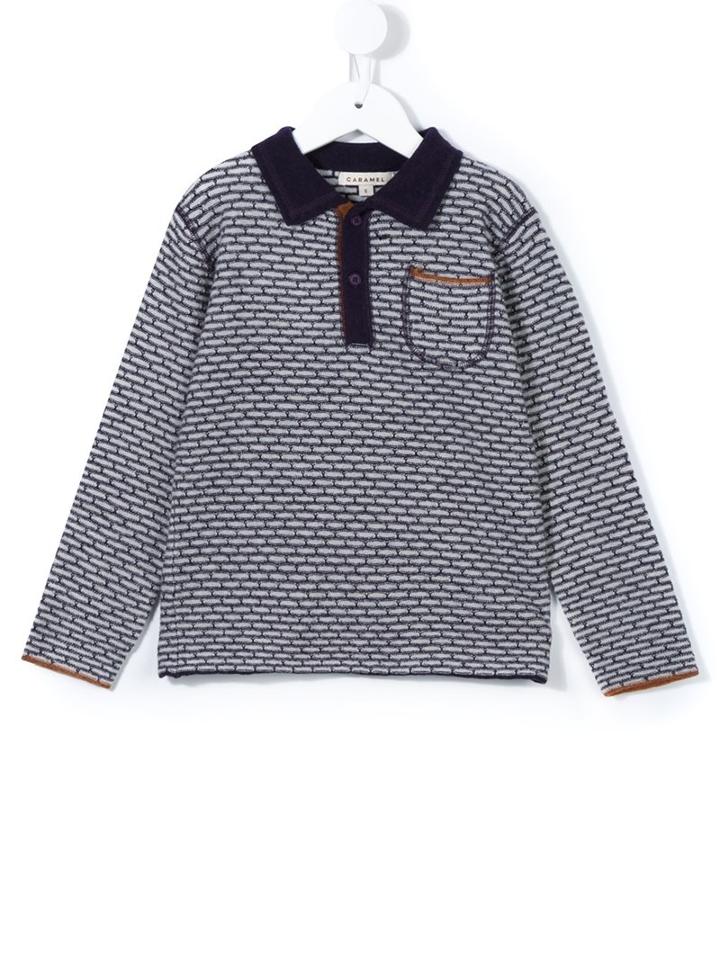 Caramel Baby & Child 'sphene' Polo Shirt, Boy's, Size: 6 Yrs, Pink/purple