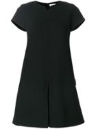Courrèges Flared Mini Dress - Black