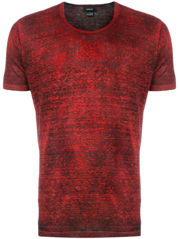 Avant Toi Shortsleeved T-shirt - Red