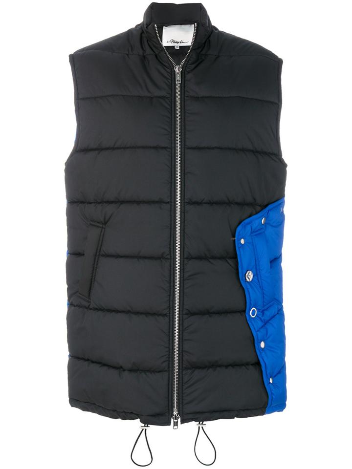 3.1 Phillip Lim Quilted Puffer Vest - Black