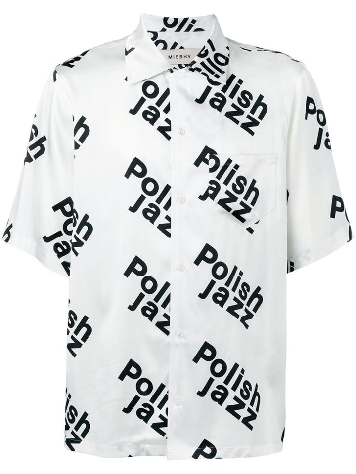 Misbhv Polish Jazz Shirt - White