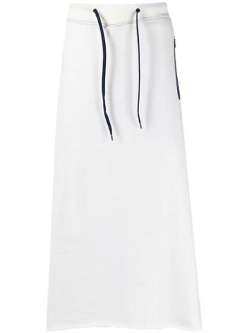 Fumito Ganryu Drawstring Skirt - White