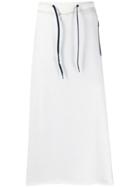 Fumito Ganryu Drawstring Skirt - White