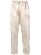 Forte Forte Elasticated Waist Trousers - Neutrals