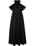 Vivetta Pleated Trim Dress - Black
