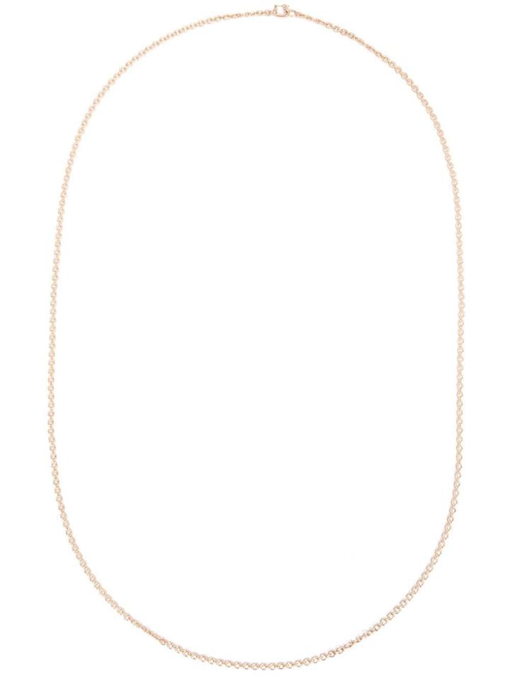 Irene Neuwirth 18kt Rose Gold Oval Chain Necklace - Pink & Purple