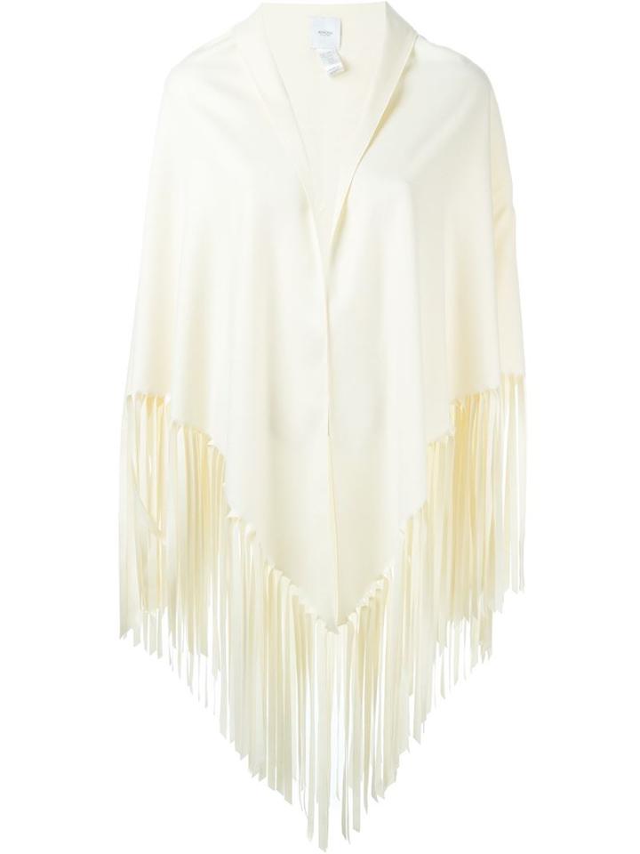 Agnona Fringed Poncho
