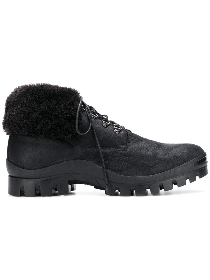 Henderson Baracco Foldable Ankle Boots - Black