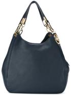 Michael Michael Kors Large 'fulton' Hobo Tote - Blue