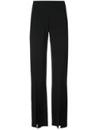 Jonathan Simkhai Signature Front Slit Trousers - Black