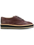 Castañer Platform Oxford Shoes - Brown