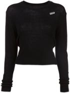 Re/done 50's Crewneck Jumper - Black
