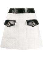 Veronica Beard Tweed A-line Skirt - Neutrals