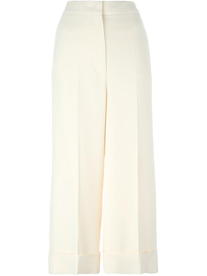 Sportmax Tailored Culottes, Women's, Size: 40, Nude/neutrals, Acetate/viscose/spandex/elastane