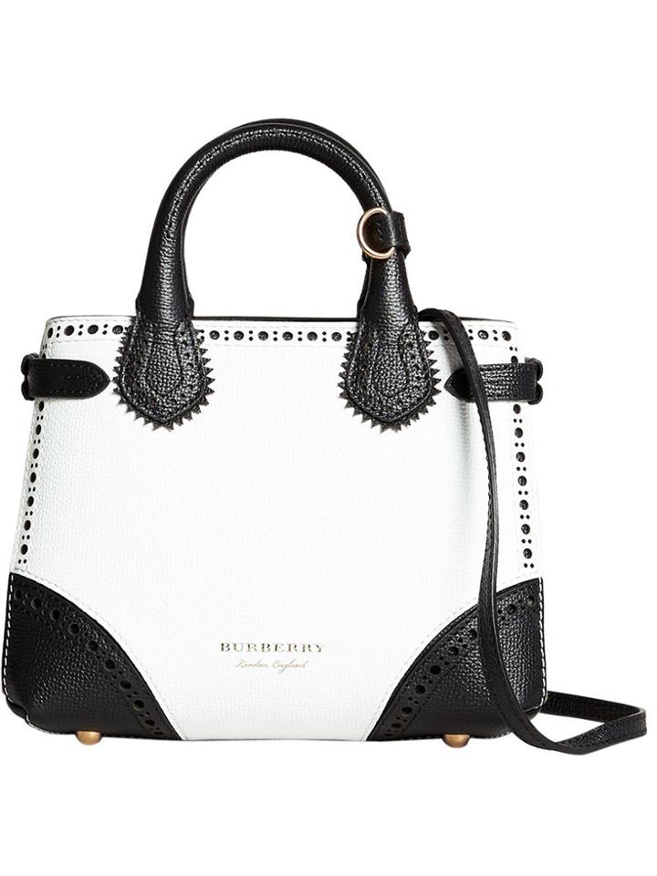 Burberry Baby Banner Tote - White