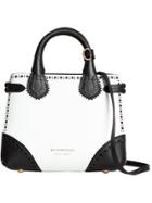 Burberry Baby Banner Tote - White