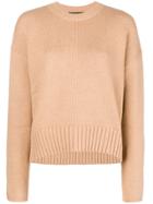 Proenza Schouler Wool Cashmere Crewneck - Brown