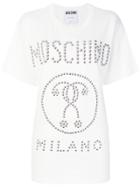 Moschino Oversized Question Mark T-shirt - White