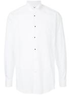 Gieves & Hawkes Bow-tie Collar Fitted Shirt - White