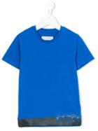 John Galliano Kids - Logo Print T-shirt - Kids - Cotton - 4 Yrs, Blue