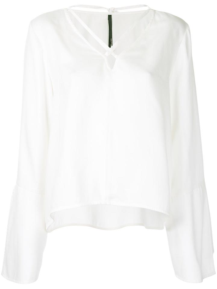 Taylor Verse Blouse - White