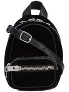 Alexander Wang Atticia Mini Backpack Crossbody Bag - Black