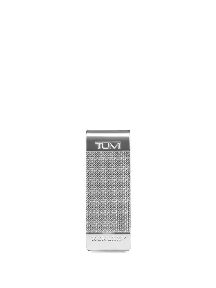 Tumi Engraved Money Clip - Silver