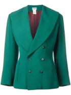 Alaïa Vintage Double Breasted Blazer - Green