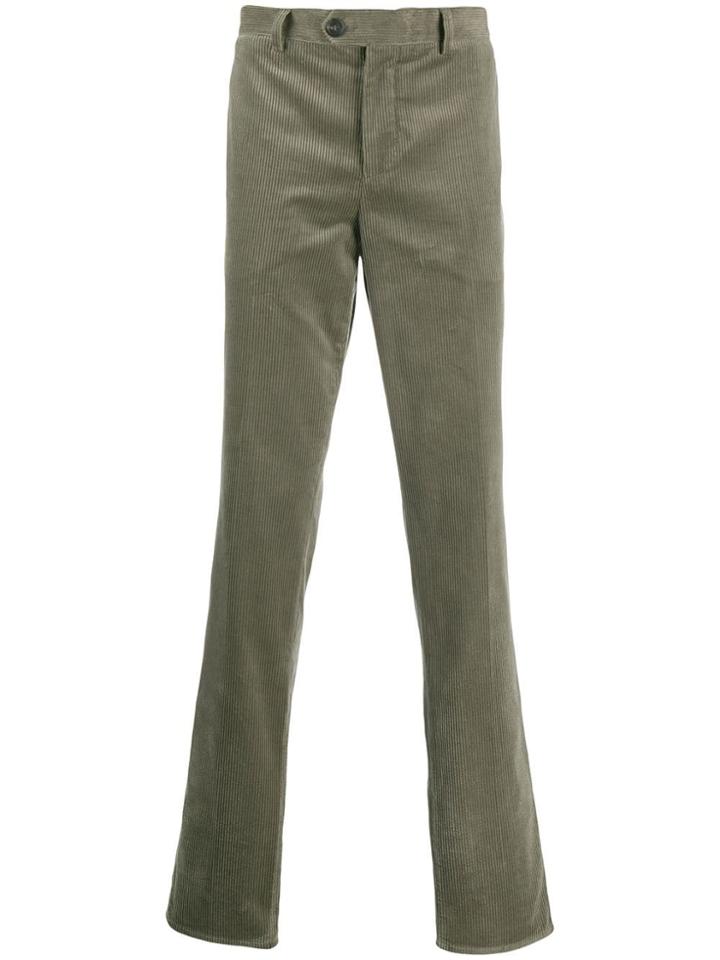 Brunello Cucinelli Classic Corduroy Trousers - Green