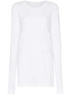 Ten Pieces X Rude Twist Stitch Long Sleeved T-shirt - White
