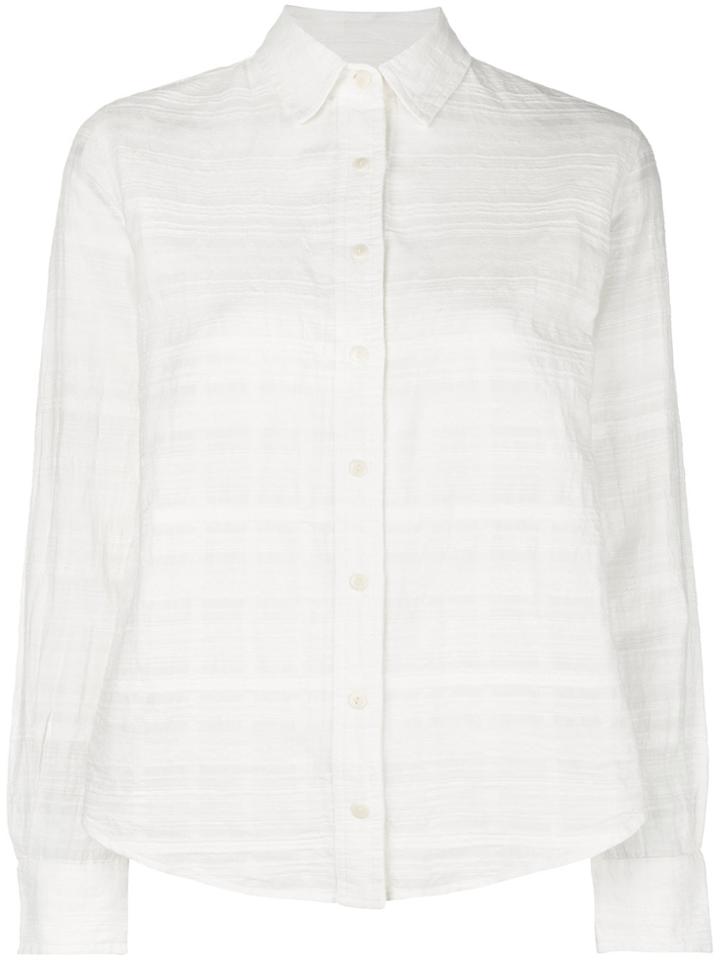 Mara Hoffman Textured Button Down Shirt - White