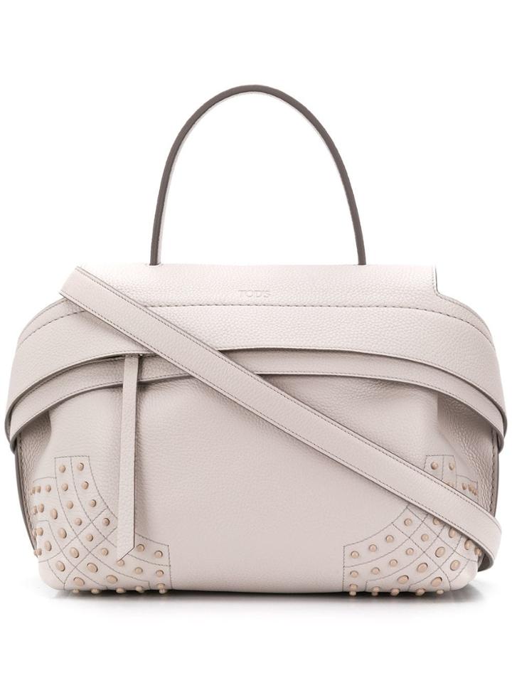 Tod's Wave Tote Bag - Grey