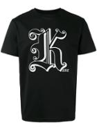 Christopher Kane - Metallic K Unisex T-shirt - Men - Cotton - L, Black, Cotton