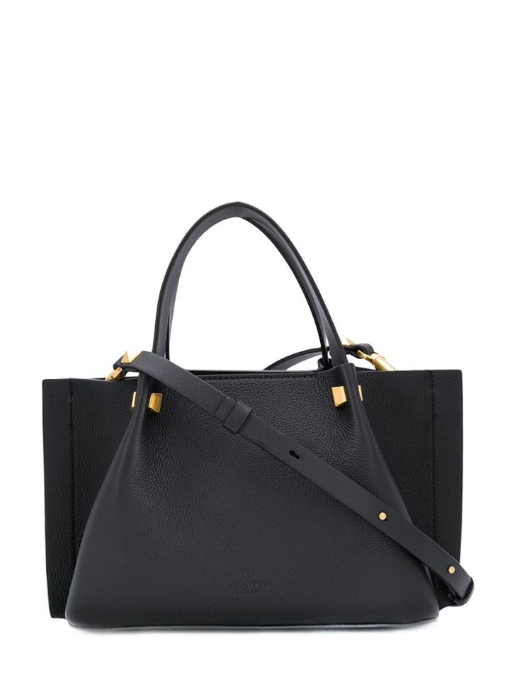 Valentino Valentino Garavani Small Vlogo Escape Tote - Black