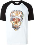 Alexander Mcqueen Collage Skull Print T-shirt
