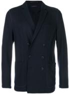 Giorgio Armani Double-breasted Blazer - Blue