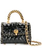 Ermanno Scervino Molded Shoulder Bag - Black