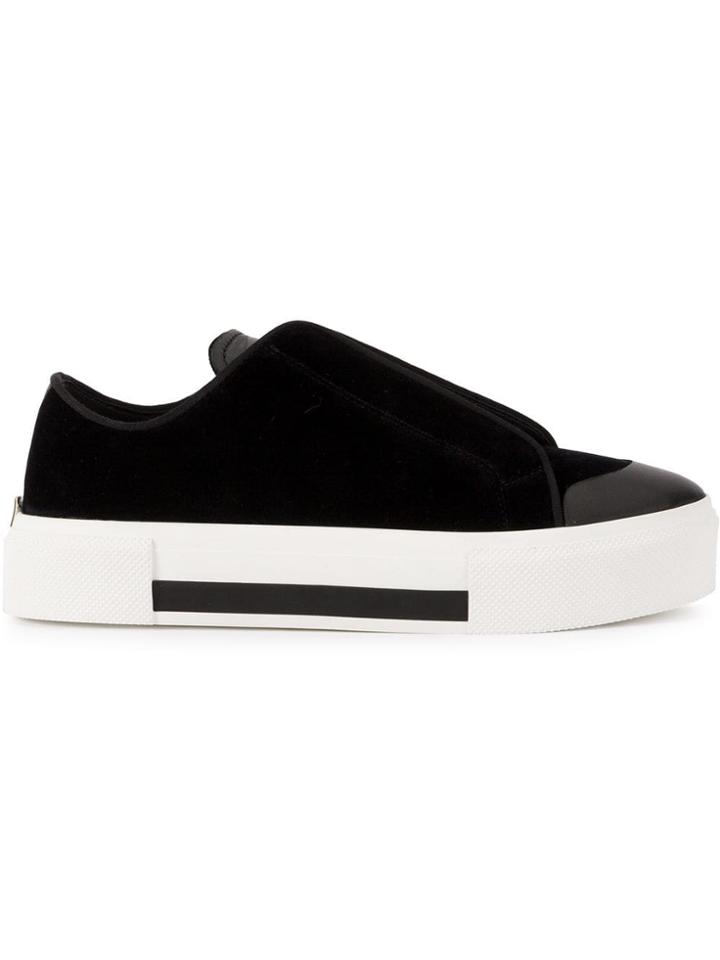 Alexander Mcqueen Platform High Sneakers - Black
