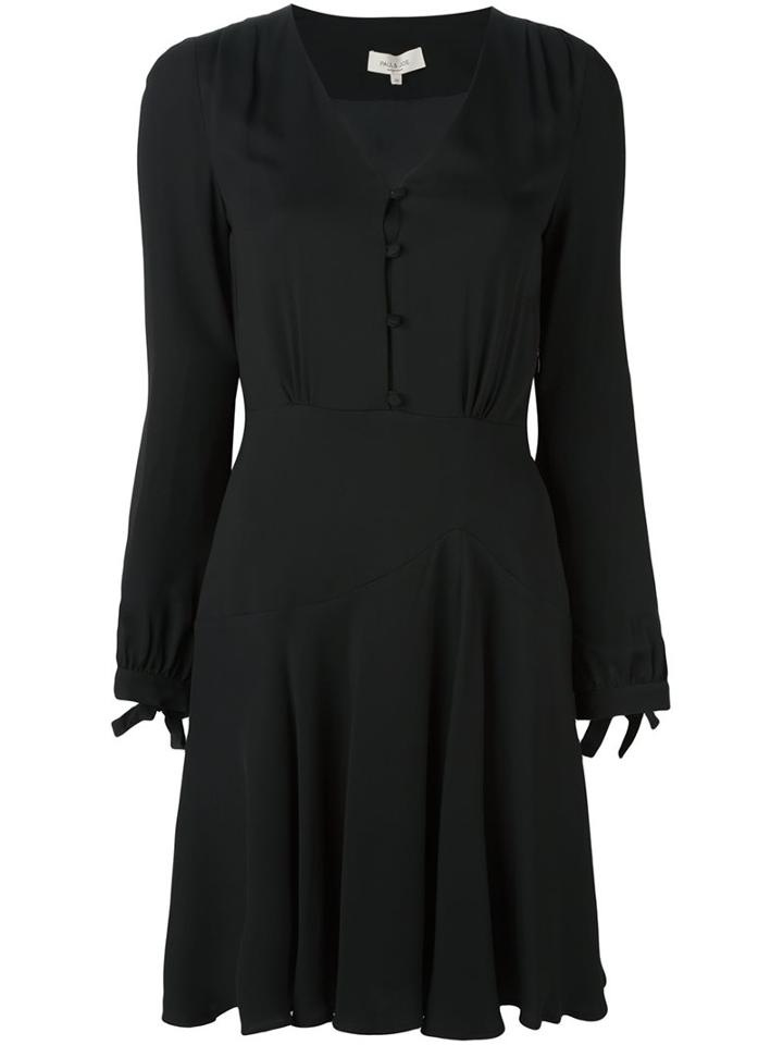 Paul & Joe 'flamenco' Dress, Women's, Size: 38, Black, Viscose/spandex/elastane/acetate