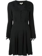 Paul & Joe 'flamenco' Dress, Women's, Size: 38, Black, Viscose/spandex/elastane/acetate