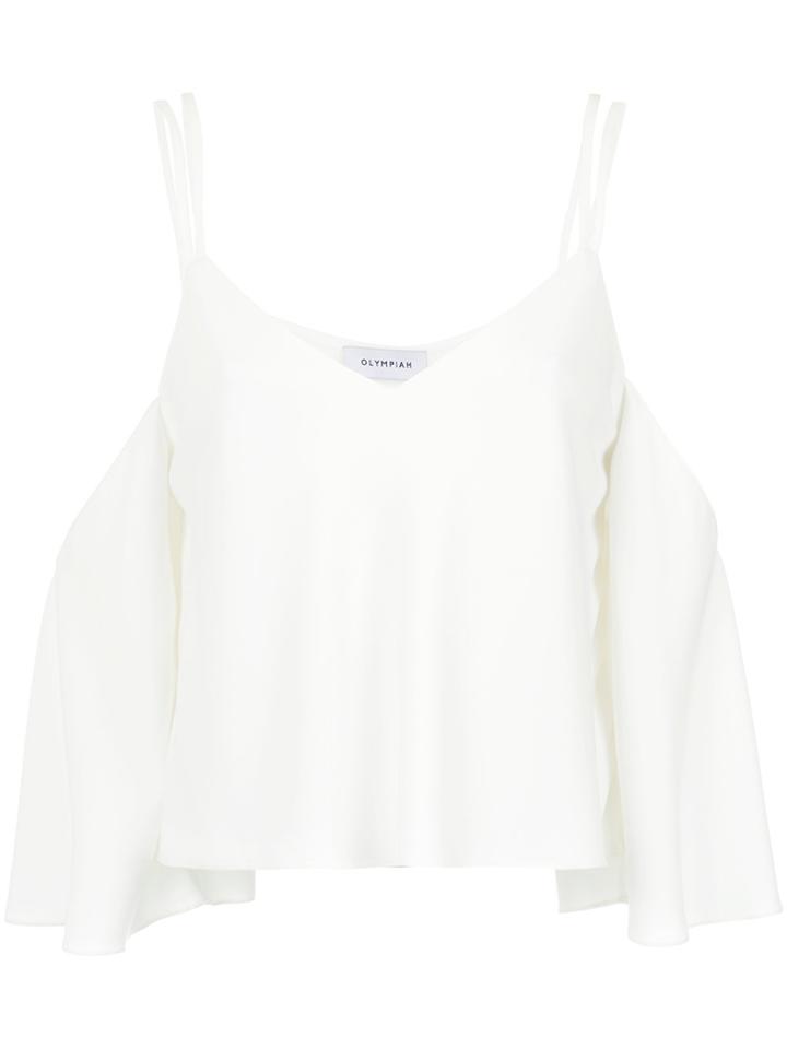 Olympiah Titicaca Cropped Top - White