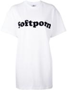 Gcds Appliqué Oversized T-shirt, Women's, Size: Medium, White, Cotton