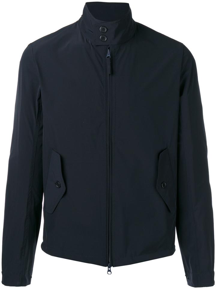 Aspesi Zip Up Biker Jacket - Black
