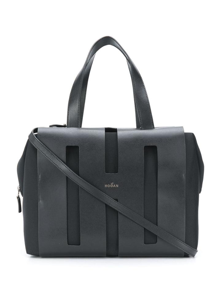 Hogan H Logo Tote - Black