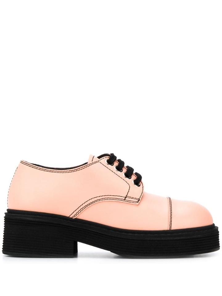 Marni Lace-up Shoes - Pink